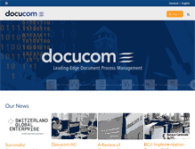 Tablet Screenshot of docu.com